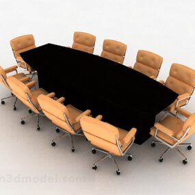 Office Chair Combination Furniture 3d model