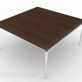 3д модель простой домашней мебели для журнального столика