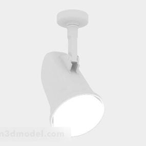 白色聚光灯家具3d模型