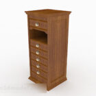 Brown Wooden Office Cabinet Furniture