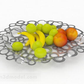 3D model banánového jablka