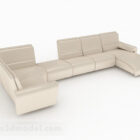 Simple Multiseater Sofa Decor
