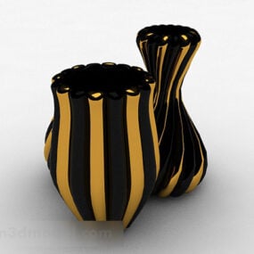Home Vase Furnishings Decor 3d model