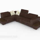 Sofa Multiseater Brown V11