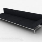 Muebles minimalistas para sofá de varios asientos