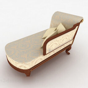 Klassisches Sofa-Lounge-Stuhl-Möbel-3D-Modell