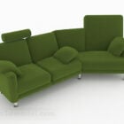 Green Multi-seats Sofa Furniture