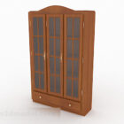 Home Wooden Brown Bookcase