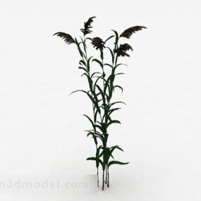 정원 녹색 식물 3d 모델