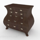Wooden Brown Office Cabinet Furniture