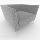 Nordic Grey Simple Single Sofa Furniture