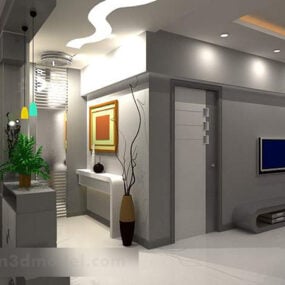 Xuanguan Aisle Furniture 3d-modell