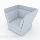 クリエイティブホワイトシングルソファ家具デザイン