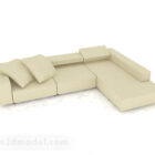 Green Multi-seat Sofa Furniture Design V3