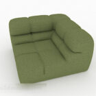 Green Leisure Single Sofa Decor V1