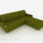 Green Multi-seats Sofa Decor V1