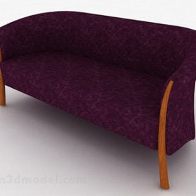 Lilla Love Sofa Decor 3d model