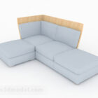Móveis para sofá cinza multi-assentos V1