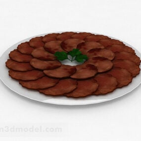 Food On Disc 3d model