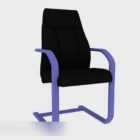 Black Leisure Chair Design