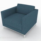 Grön minimalistisk enkel soffa design V1