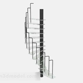 Escaliers en fer modèle 3D