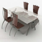 Minimalist Office Dining Table Chair