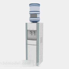 Dispenser Air Pada Model 3d Pemegang Kayu