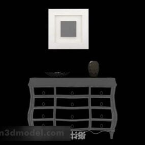 Hall Cabinet Furniture 3d model