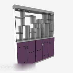 خزانة عرض صالة العرض نموذج ثلاثي الأبعاد