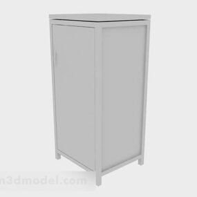 Biała szafa Ikea Model 3D