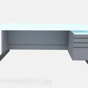 एमडीएफ ऑफिस डेस्क 3डी मॉडल