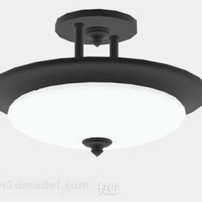 Hjemmeloftslampe rund form 3d-model