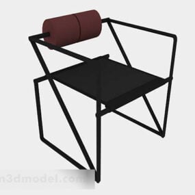 Minimalist Lounge Chair 3d model