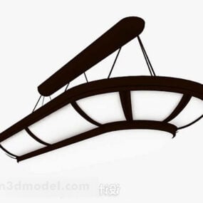 Brown Ceiling Lamp Decor 3d model