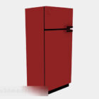 赤いドア冷蔵庫