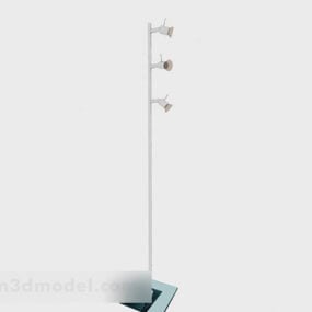 Harmaa Spotlight Decor 3D-malli