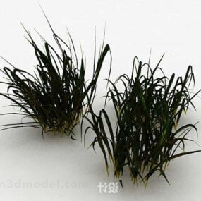 3д модель зеленой травки