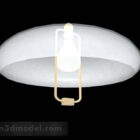 Nábytek bílý stropní lampa