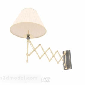 Furniture Yellow Wall Lamp 3d model