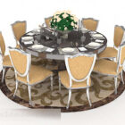 European Design Dining Table Chair