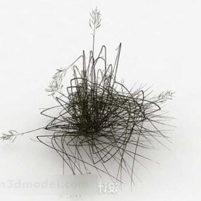 雑草草植物3Dモデル