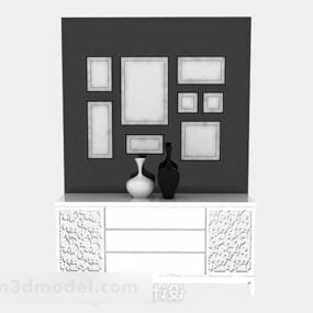 Home Entrance Cabinet 3d-modell