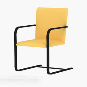 Yellow Modern Chair 3d model