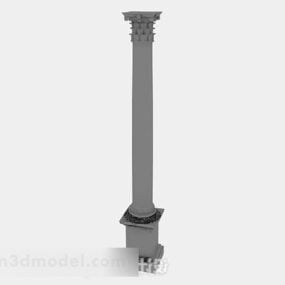 Kamenný řecký pilíř 3D model
