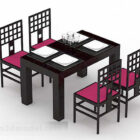 Çin Tarzı Yemek Masası Sandalye
