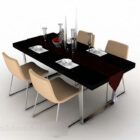 Minimalist Dining Table And Chair V1