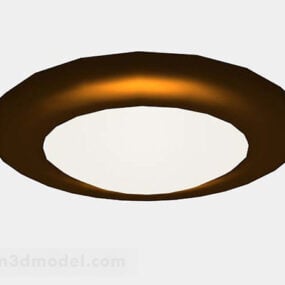 Desain Lampu Plafon Bulat model 3d