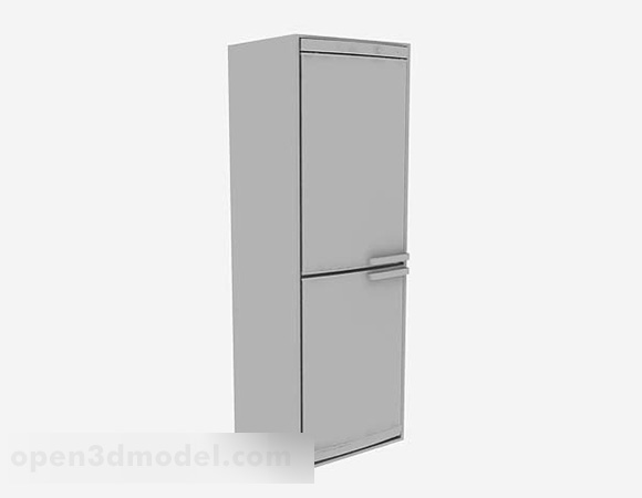 Home Gray Refrigerator Two Doors
