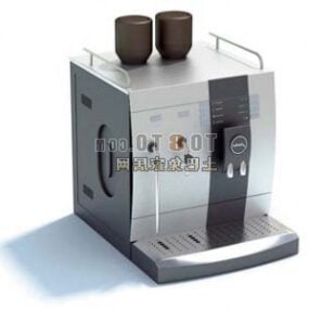 Machine à café moderne de cuisine modèle 3D